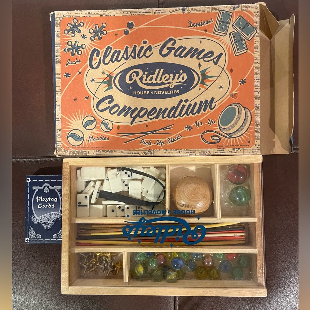 Classic Games Compendium - Multicolor
With game instructions pamphlet.